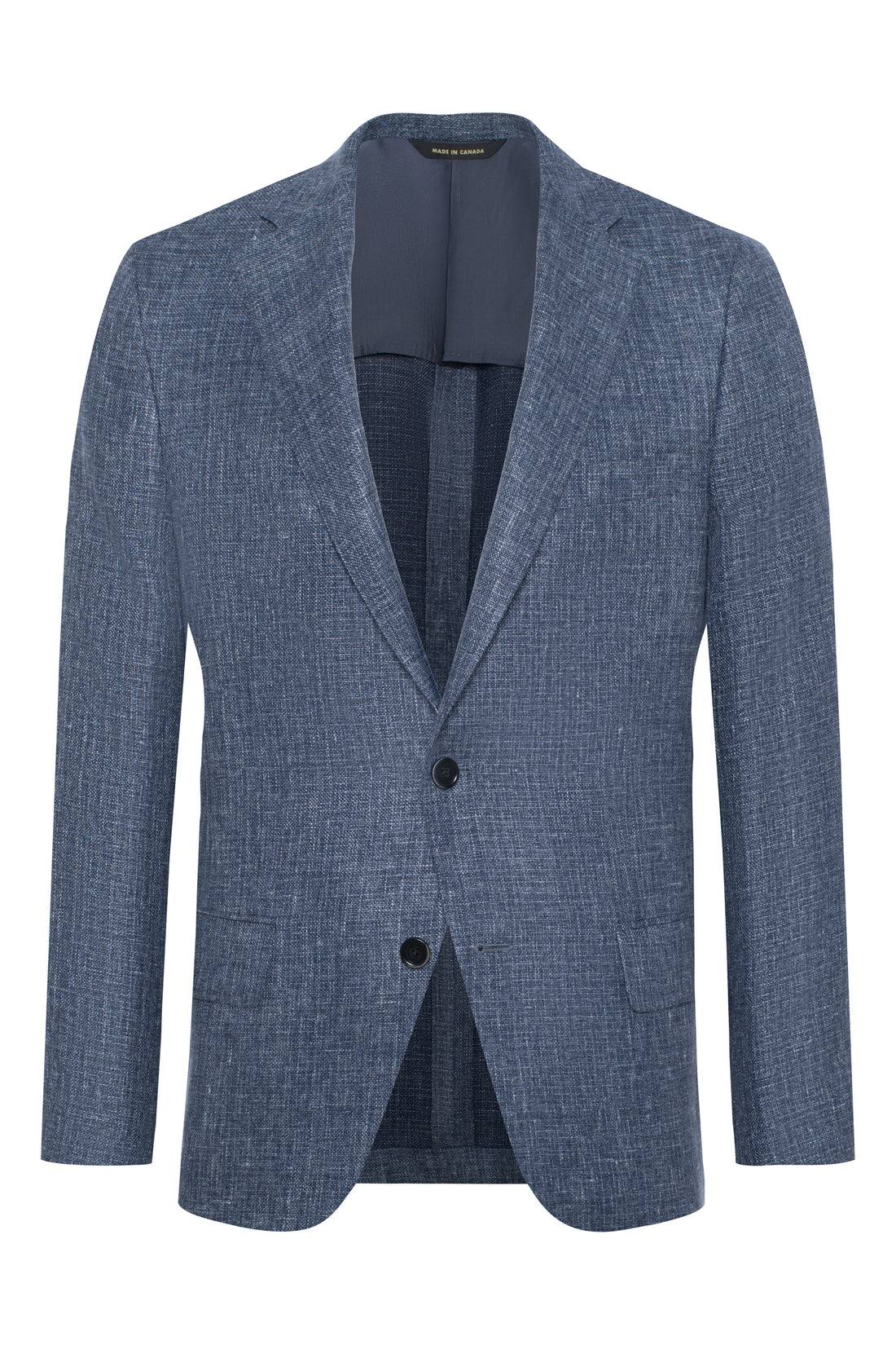 Chambray Blue Summertime Textured Jacket