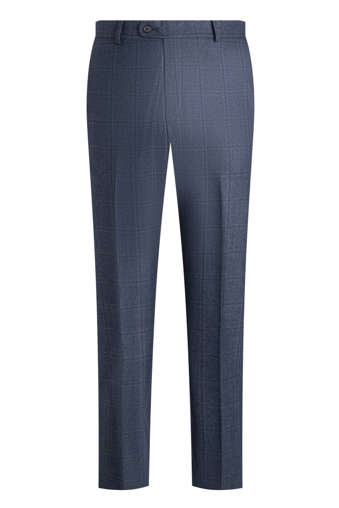 Heritage Gold Dark Blue 120'S WP Neat Suit Front Pant
