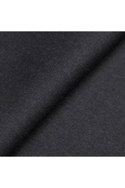 Charcoal 110's Serge Pant fabric swatch
