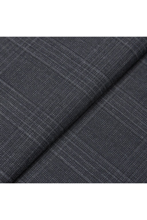 Charcoal Tonal Glen Plaid Wool Suit
