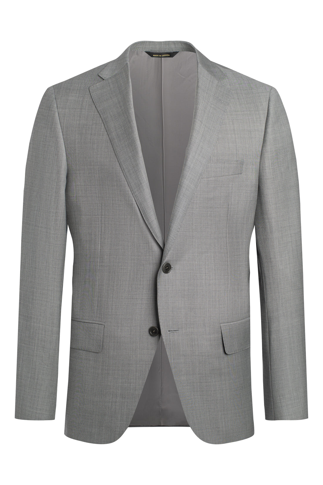 Light Grey Reda Super 150s Sharkskin Suit