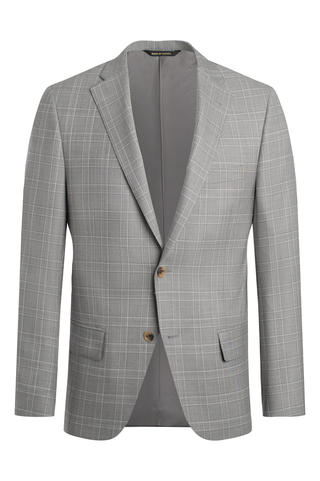 Beige 160's Plaid Suit