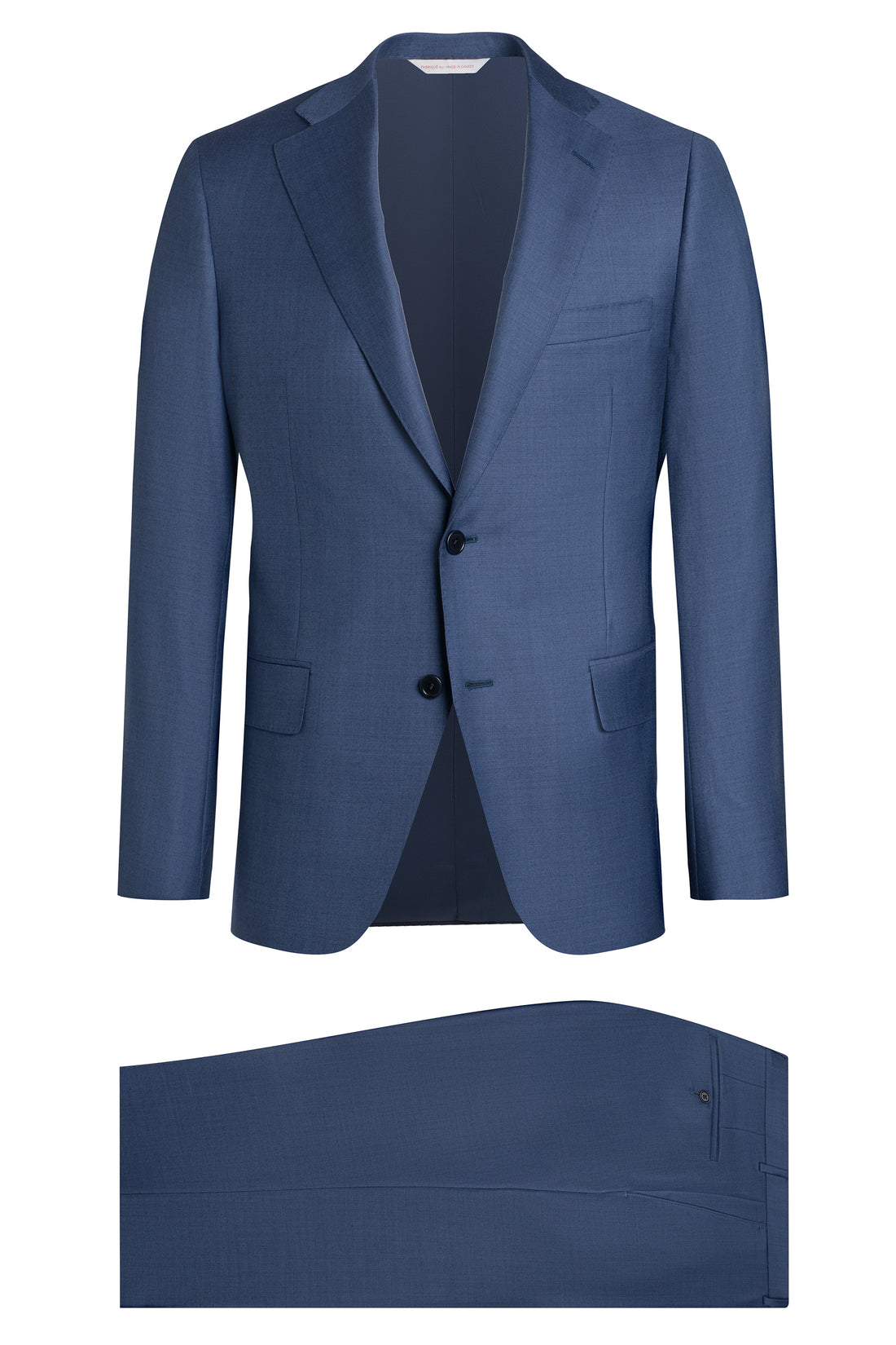Blue Sharkskin Loro Piana Tasmanian Suit