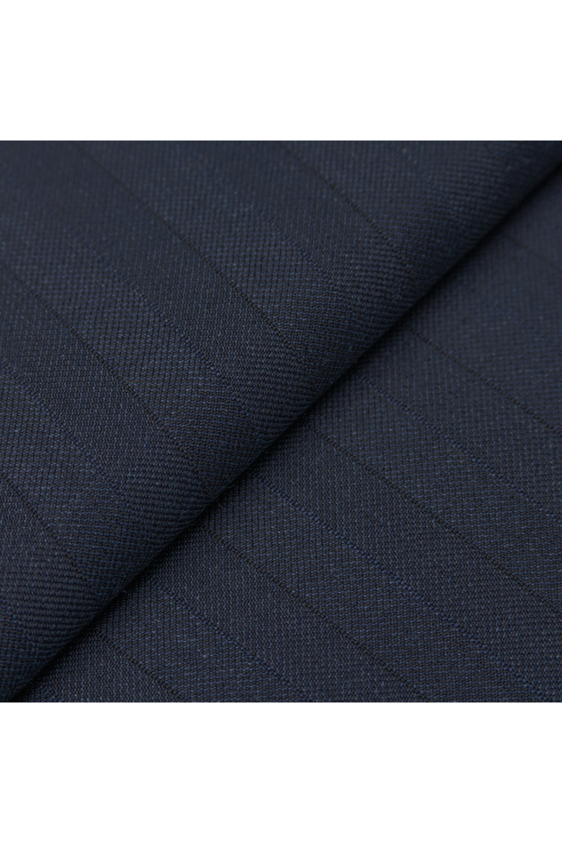 Navy Pure Wool Herringbone Suit
