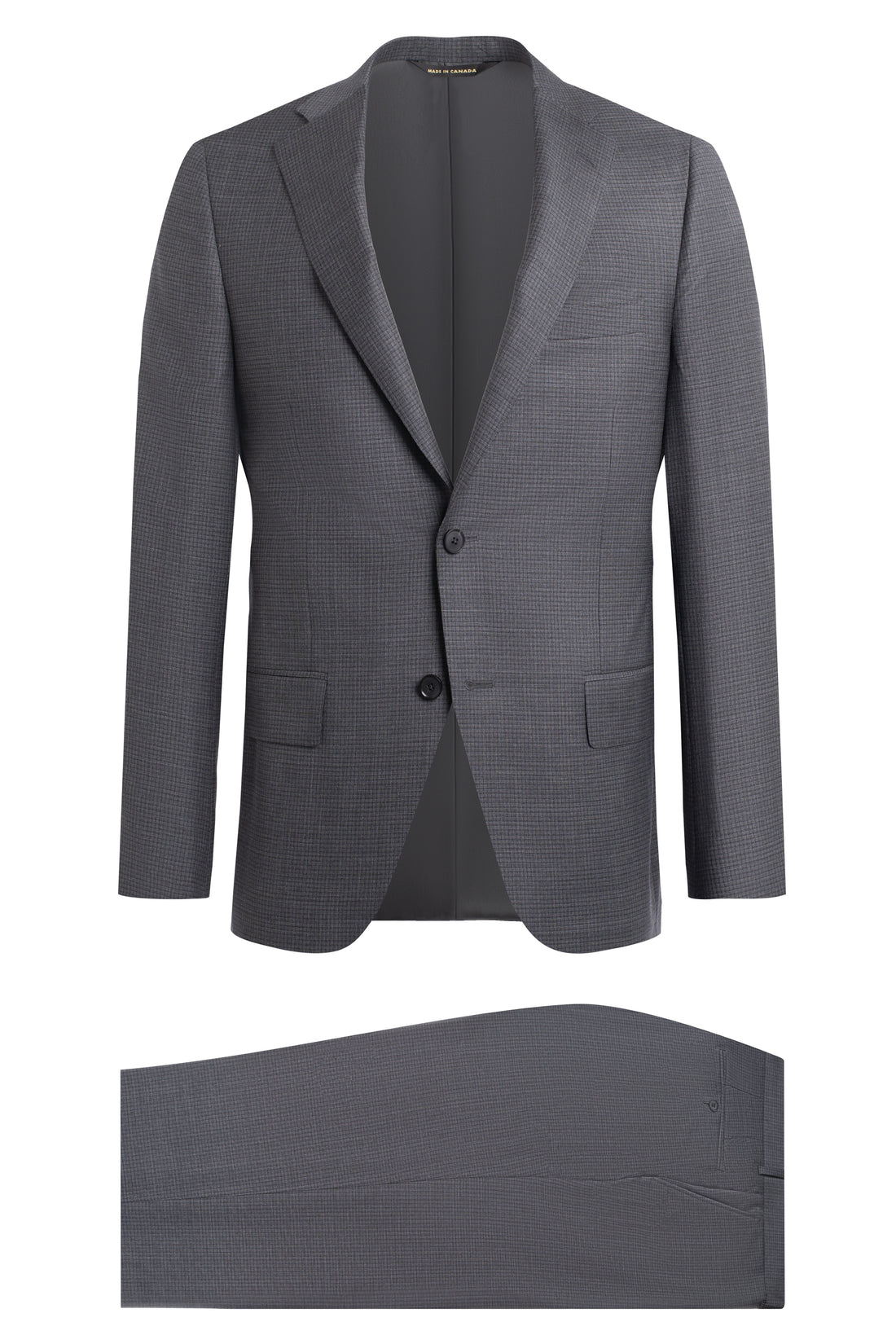 Grey Super 150s Micro Check Suit