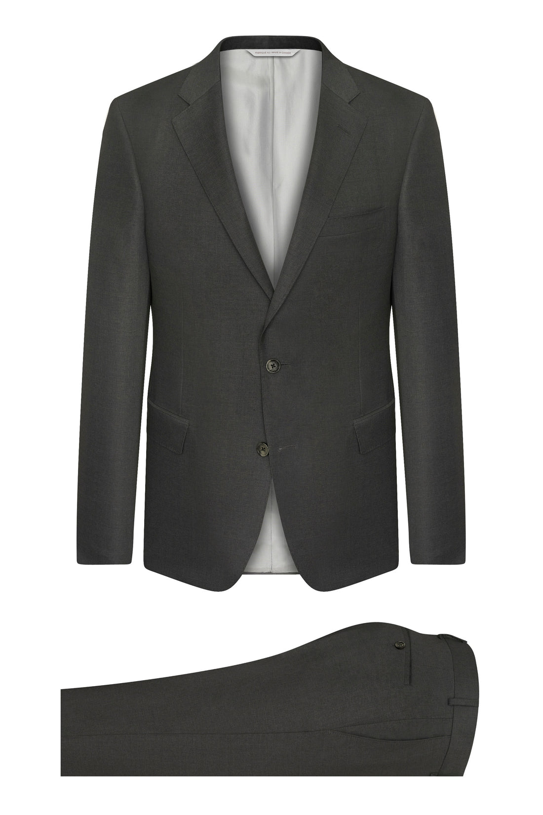 Grey Ice Wool Suit - Classic Fit