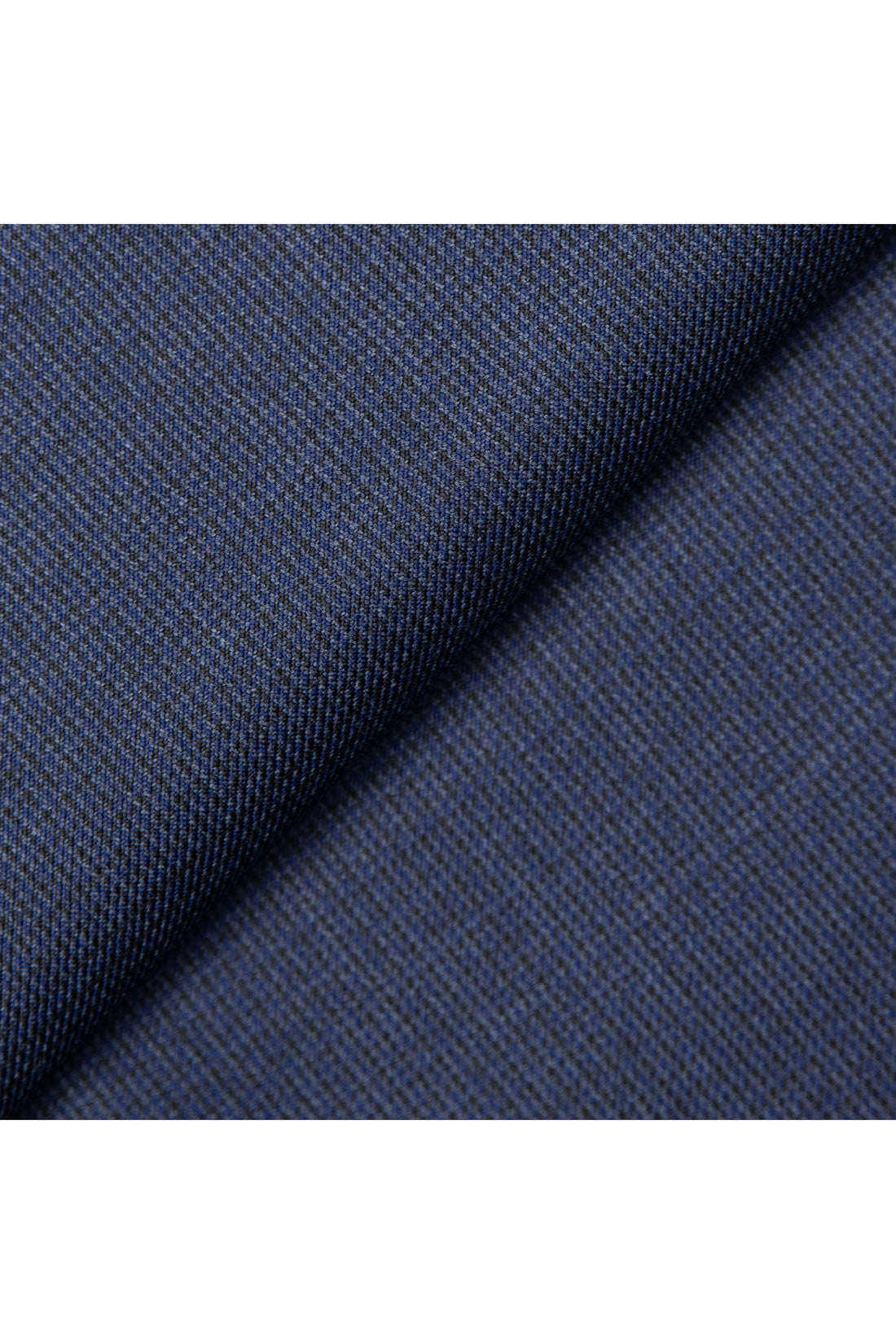 Blue Smart Wool Suit fabric swatch