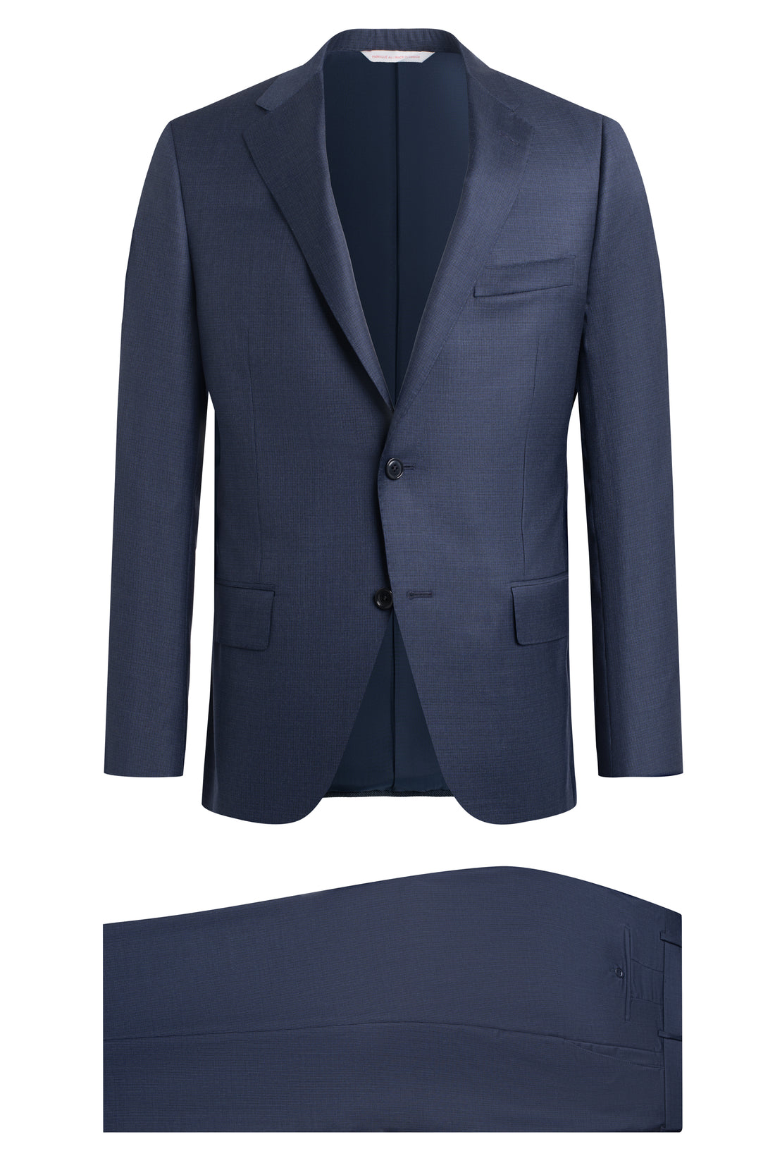 Blue Smart Wool Suit 