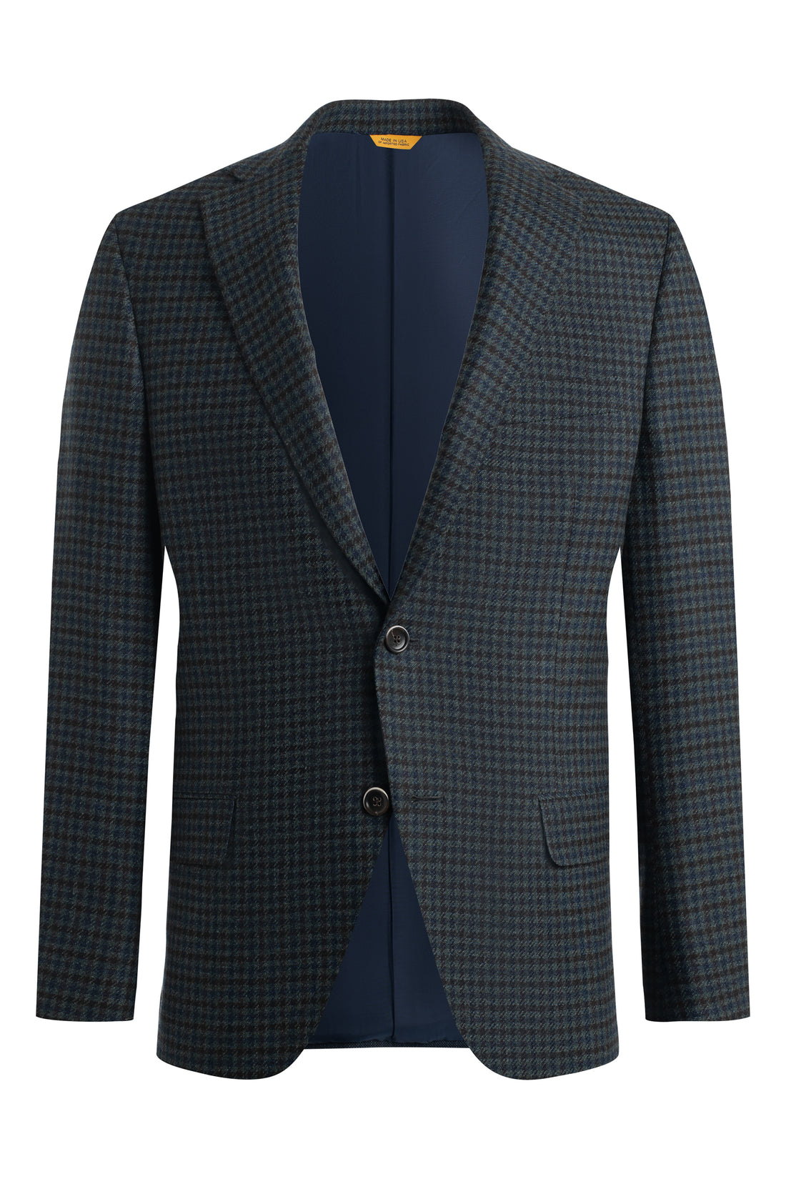 Zegna Multi Check Wool Silk Cashmere Jacket
