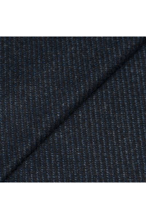 Navy WS Milled 2-Tone Twill Jacket fabric swatch