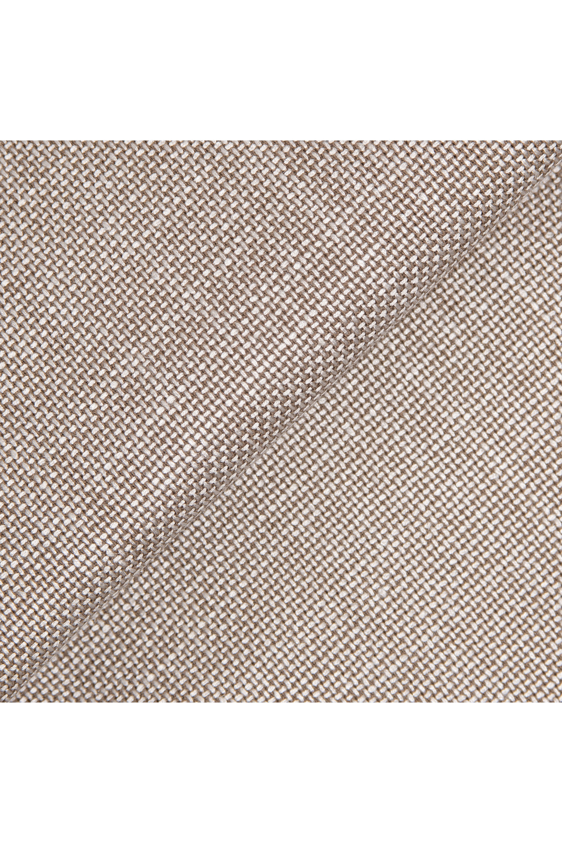 Sand Wool Silk Linen Textured Blazer