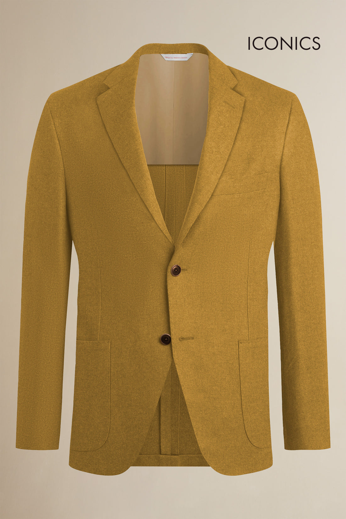 Tuscan Yellow Soft Zegna Heritage Jacket