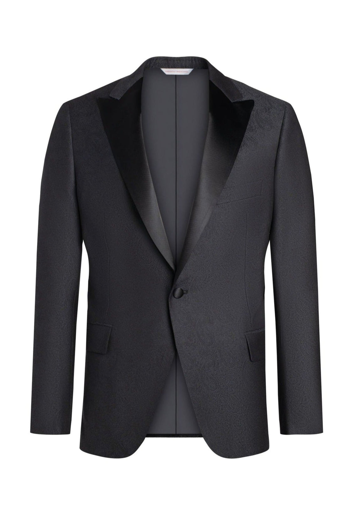 Charcoal Paisley Dinner Jacket