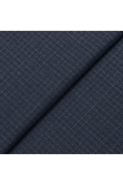 Blue Super 150s Microcheck Suit