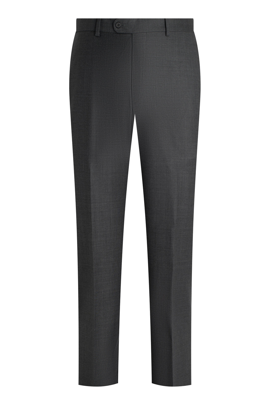 Grey Super 150s Birdseye Suit front pant