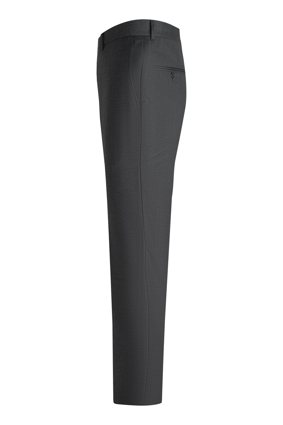 Grey Super 150s Birdseye Suit side pant
