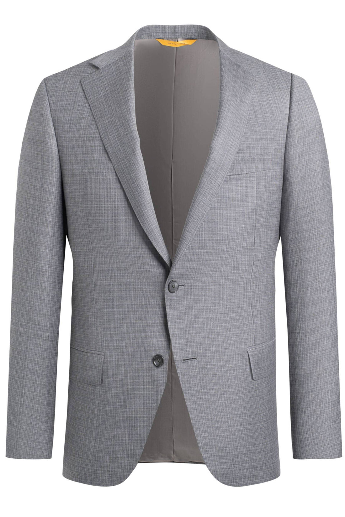 Heritage Gold Grey 130's Neat Suit Jacket 
