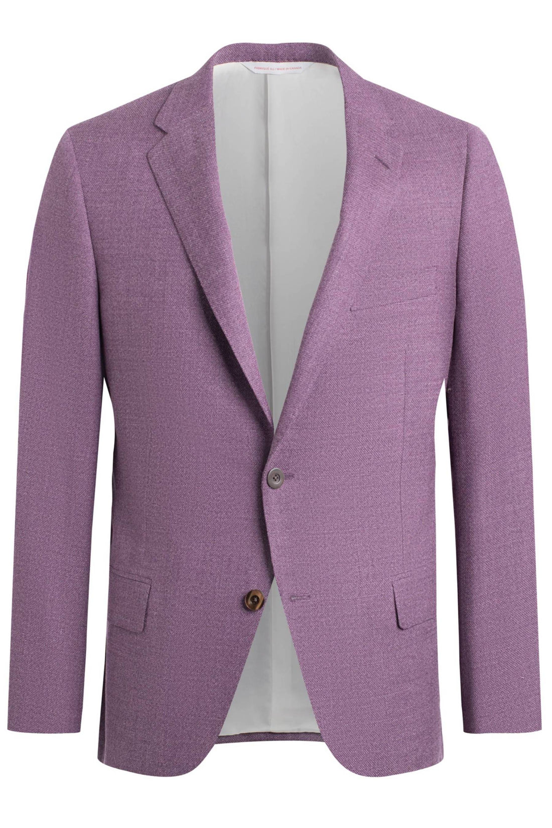 Samuelsohn Purple Basketweave Jacket