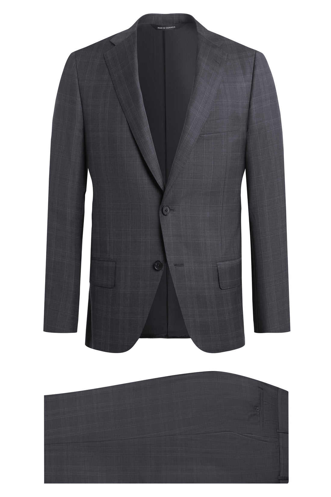 Grey Glen Plaid Classic Suit