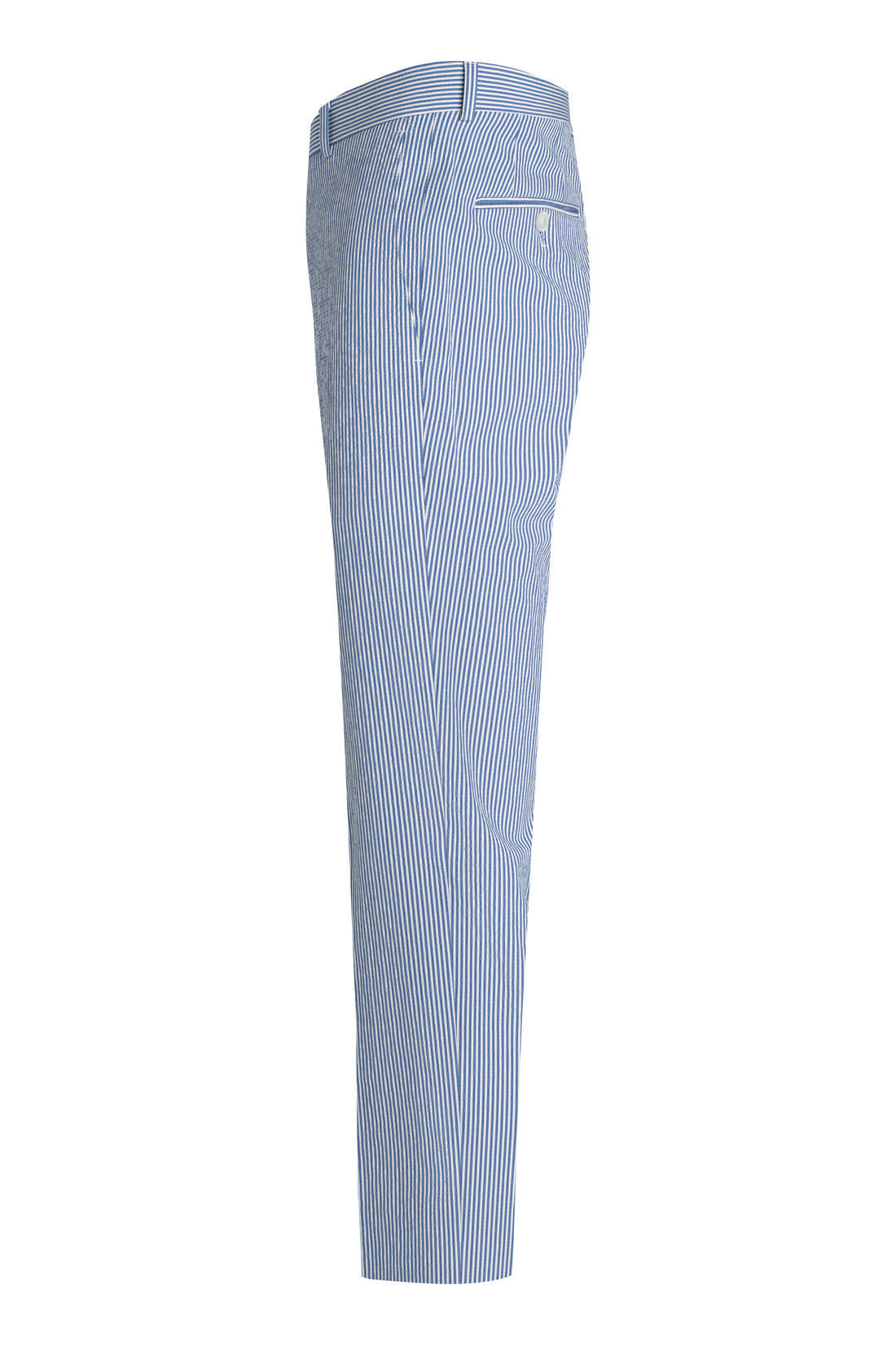 Blue Stripe Seersucker Pant