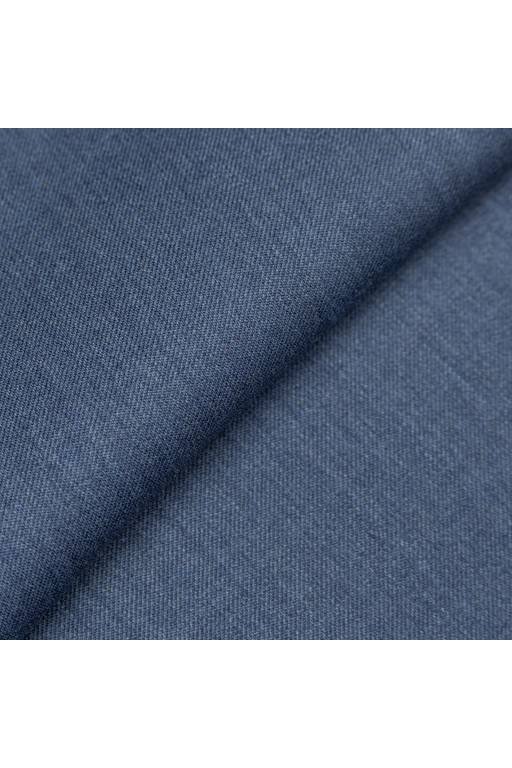 British Blue 110's Serge Pant Fabric Swatch