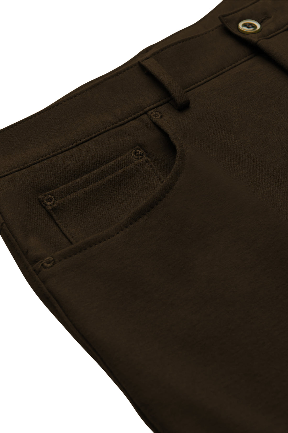 Vue Brown Moleskin Knit 5-Pocket Pants 34 / Regular