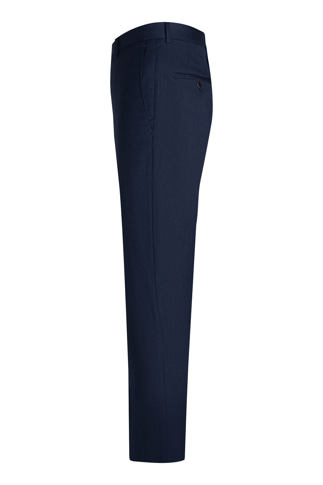 Navy Summer Wool Trousers