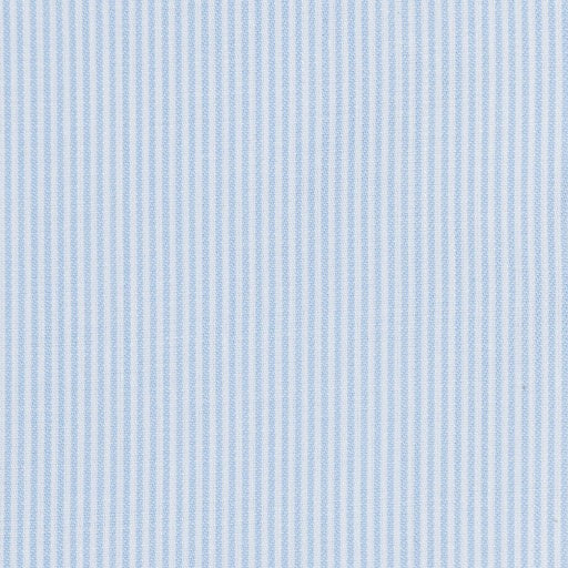 Samuelsohn Blue Pinstripe Contemporary Fit Easy Care Shirt close up fabric  swatch