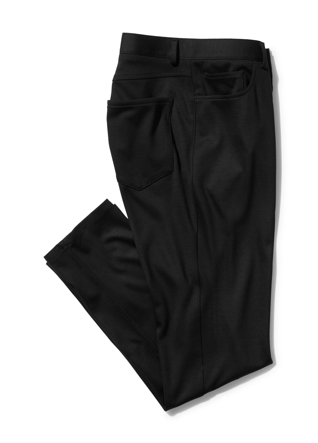 Black "Elite-Tech" 5-Pocket Pants
