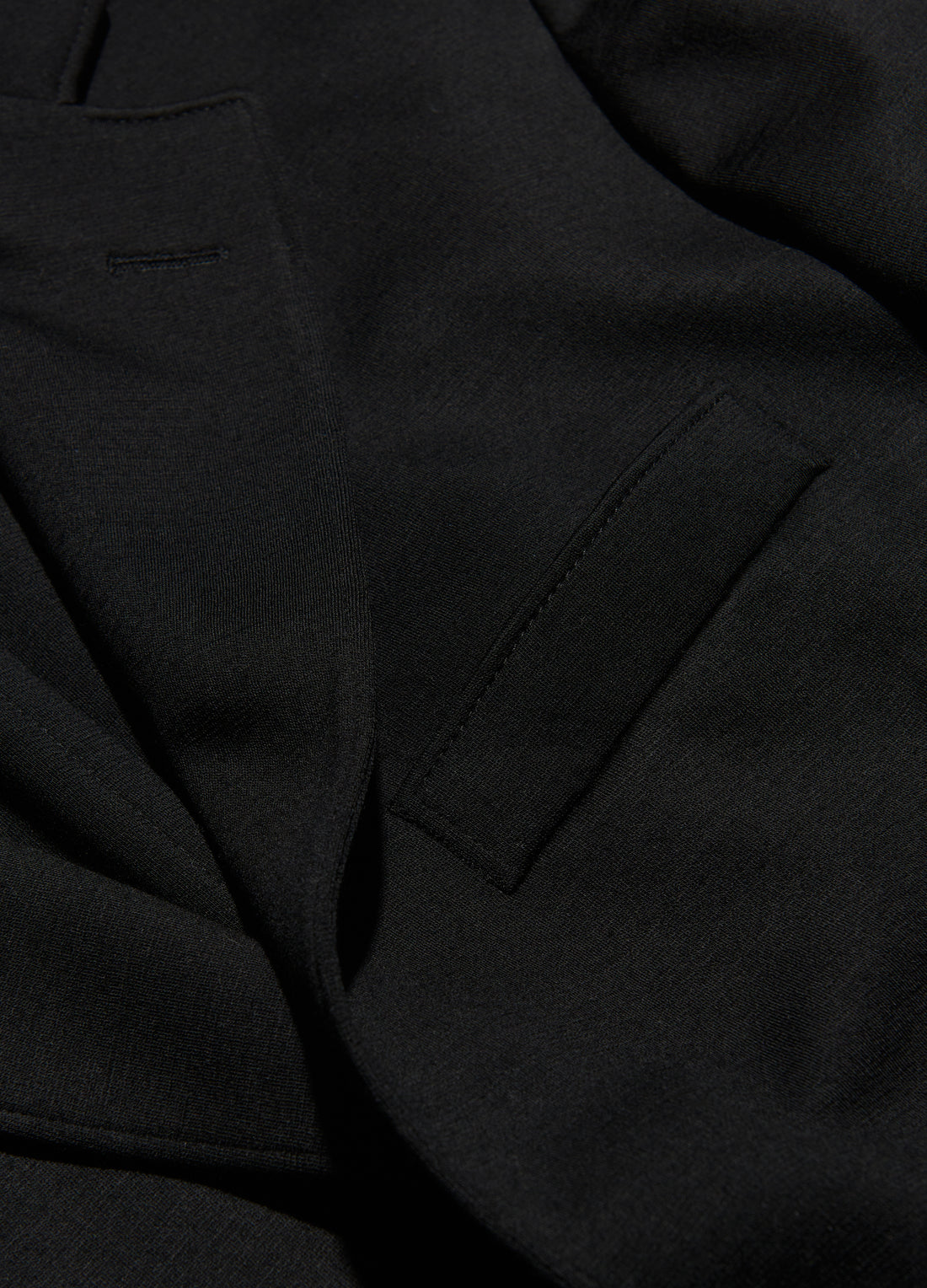 Black Merino Knit Jacket